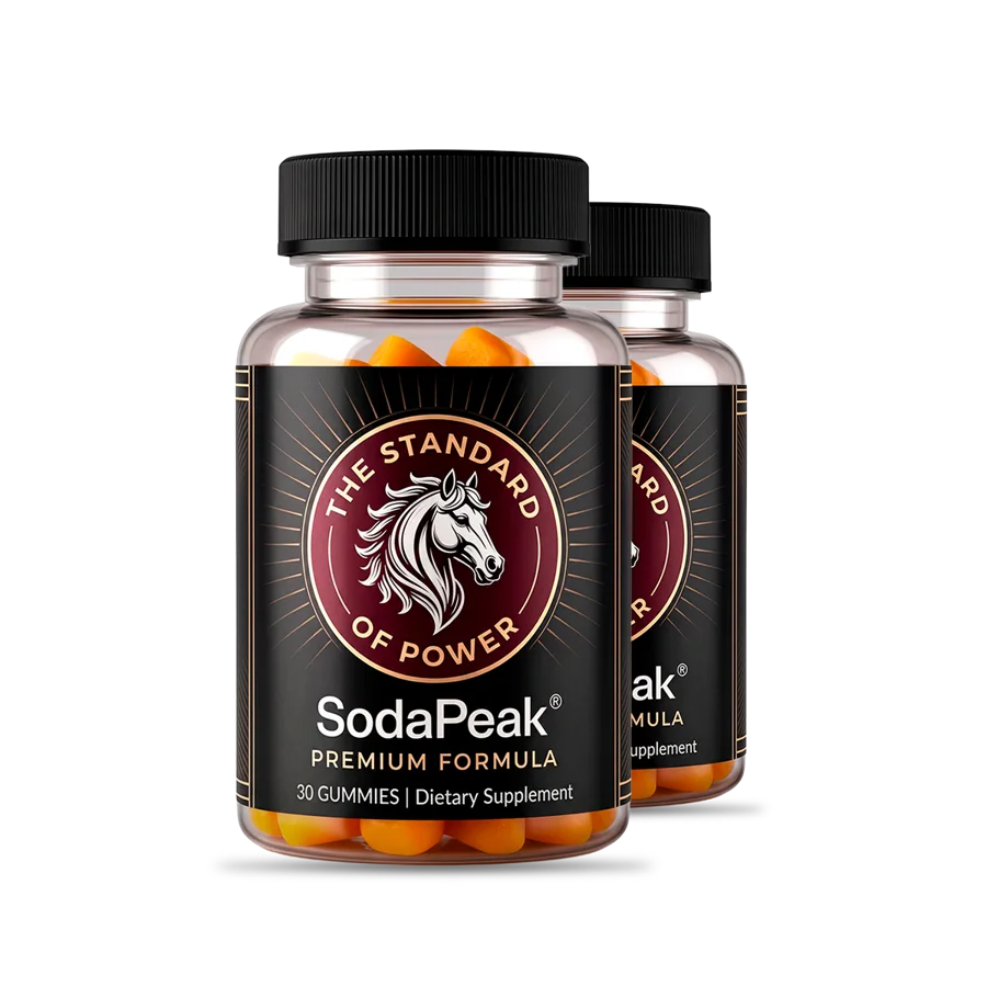 Two bottles of SodaPeak